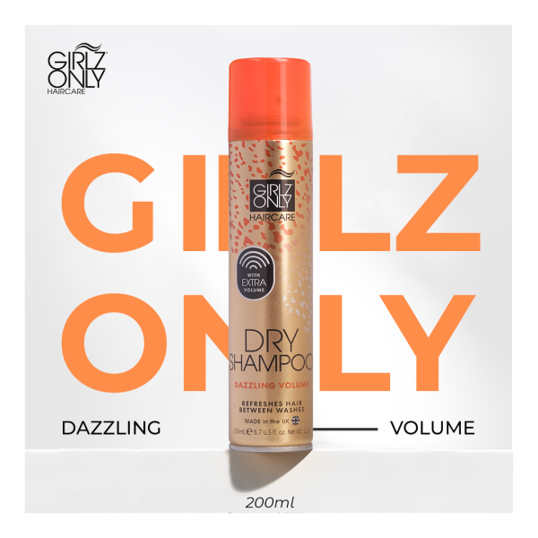 Girlz Only Dầu Gội Khô Dazzling Volume Làm Phồng Tóc 200ml - Hình ảnh 2