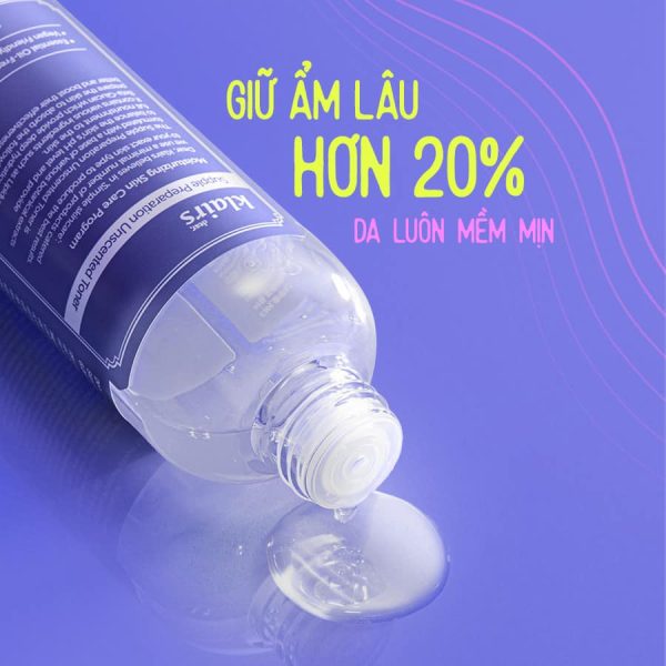 COMBO Nước hoa hồng Supple Preparation Unscented 180ml+Kem dưỡng Midnight Blue Clearing Water Cream 50g - Hình ảnh 2