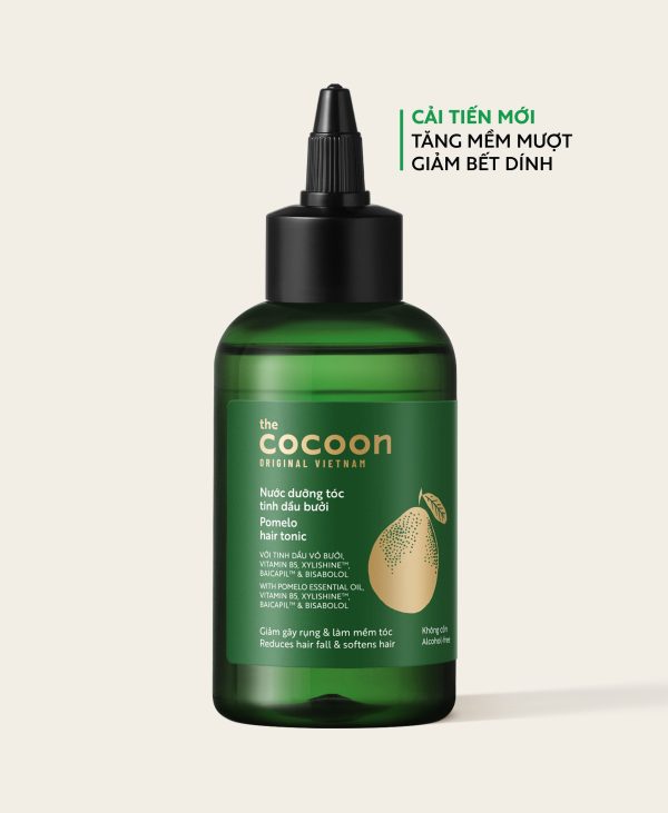 Cocoon Nước Dưỡng Tóc Tinh Dầu Bưởi Pomelo Hair Tonic 140ml - Nắp Vặn - Hình ảnh 3
