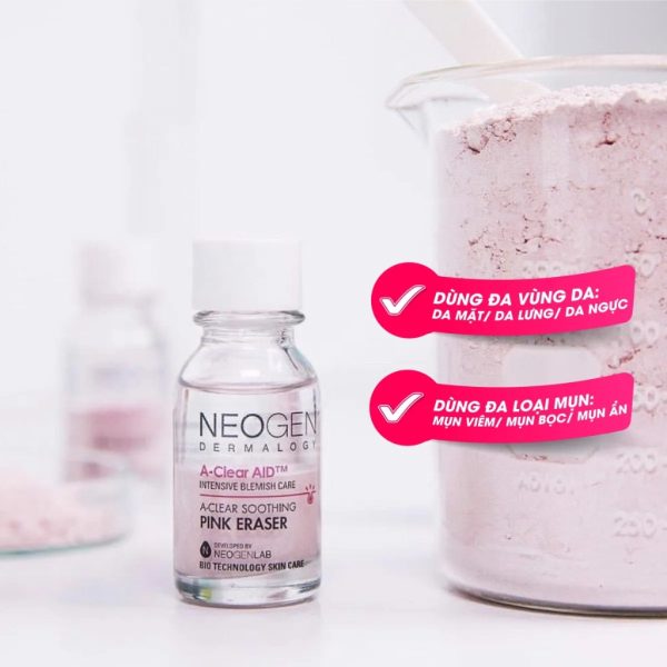 Neogen Chấm mụn A-Clear Aid Soothing Pink Eraser 15ml - Hình ảnh 2