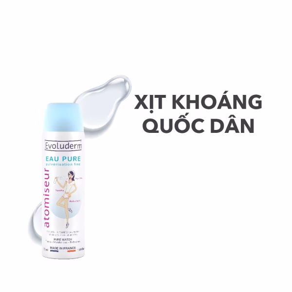 Evoluderm Xịt Khoáng Pure Water 50ml - Hình ảnh 2