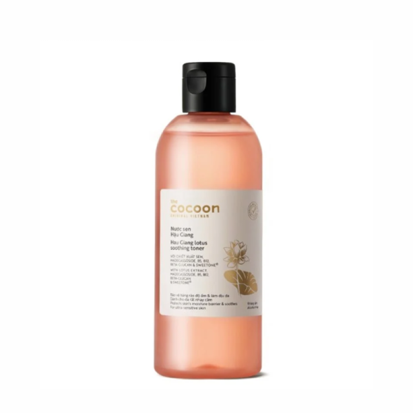 Cocoon Nước Sen Hậu Giang Lotus Soothing Toner 310ml - Hình ảnh 2