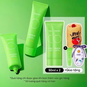 [Combo độc quyền 50ml X 2 ] Kem chống nắng BEPLAIN Sunmuse Vật Lý Nâng Tone nhẹ nhàng SPF 50+ PA++++ Mineral Sunscreen 50ml