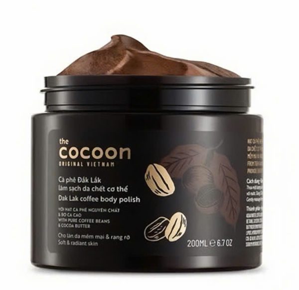 [DEAL 1 TẶNG 1 ĐỘC QUYỀN FLASH SALE] Bơ dưỡng thể cà phê 200ml TẶNG Tẩy da chết cơ thể cà phê Đắk Lắk Cocoon 200ml - Hình ảnh 3